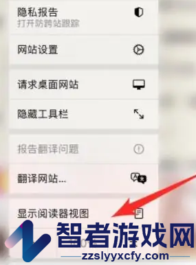 safari浏览器阅读模式设置方法