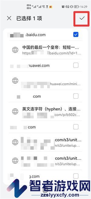 华为浏览器设置网页黑名单方法
