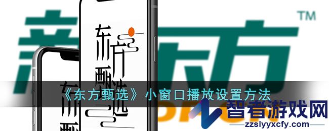 东方甄选小窗口播放设置方法