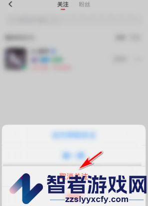 皮皮陪玩取消关注方法