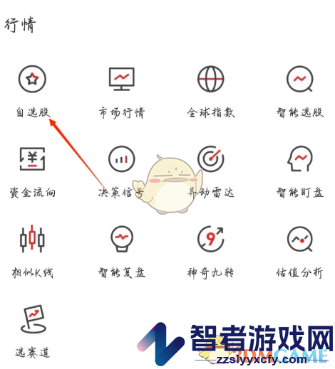招商证券自选股查看方法