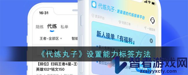 代练丸子设置能力标签方法