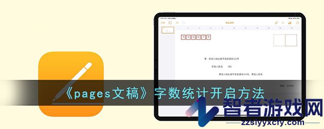 pages文稿字数统计开启方法