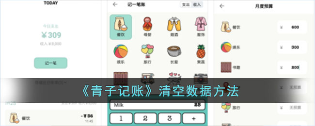 青子记账清空数据教程:快速删除记录的方法与步骤