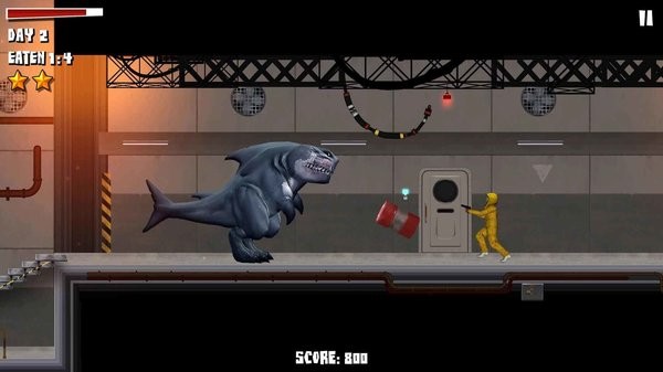 食人鲨横冲直撞无广告(Sharkosaurus Rampage)