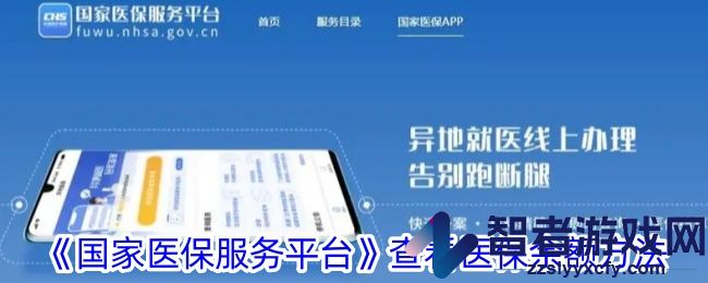 国家医保服务平台查看医保余额方法