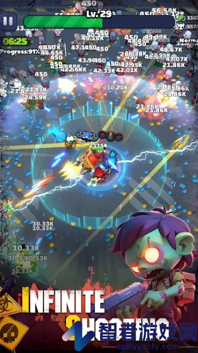 土豆大战僵尸游戏(Zombie.io)