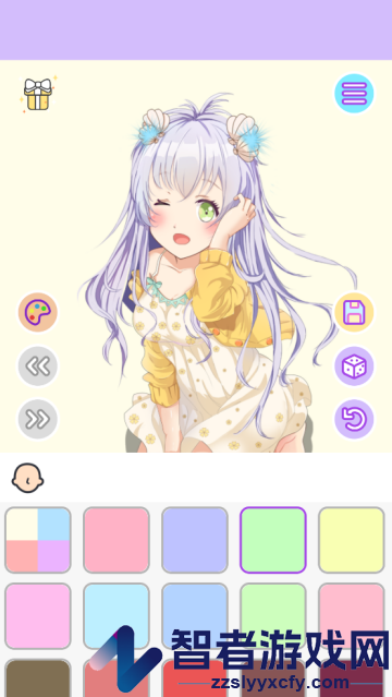 动漫萌娘换装游戏