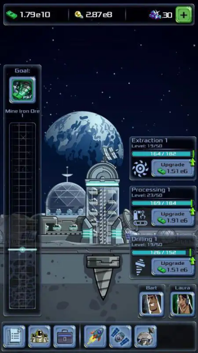 闲置大亨太空公司最新版(Idle Space Company)