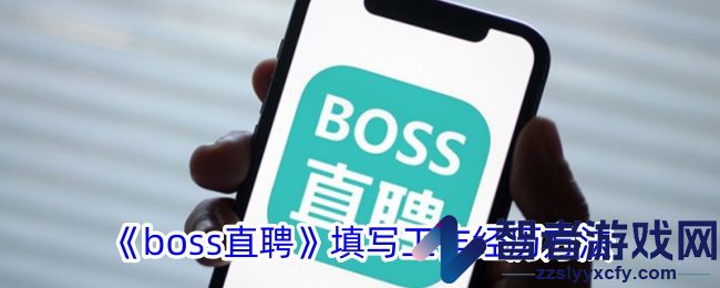 boss直聘填写工作经历方法