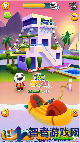 汤姆猫的摩托艇九游最新版