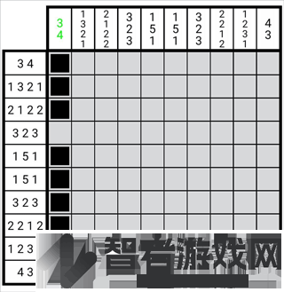 以数织图nonogram游戏