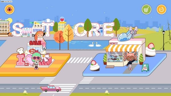 米加小镇服装店