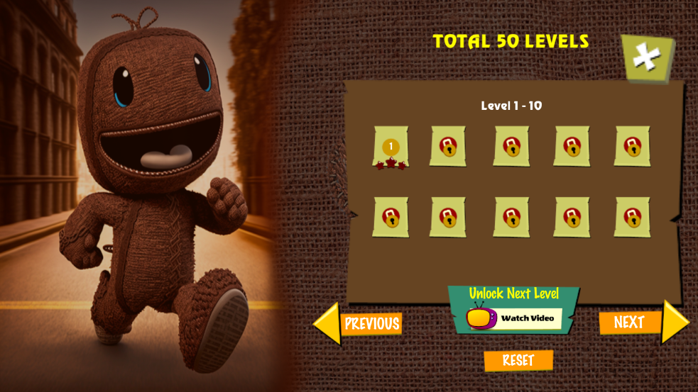 麻袋男孩游戏(Sackboy brk)