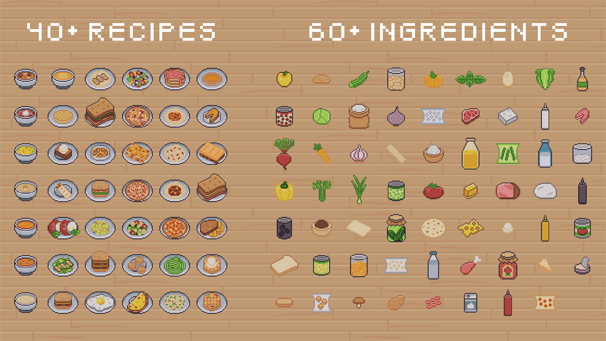 创造厨房小游戏(KitchenCraft)