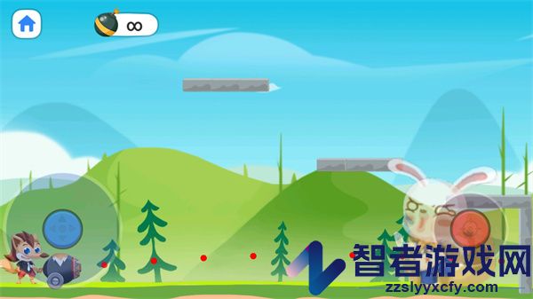 炸飞小兔兔游戏