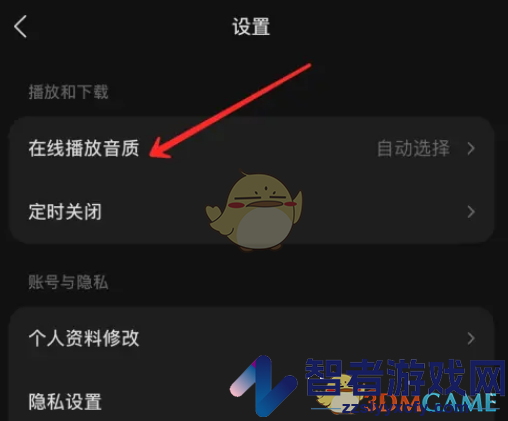 汽水音乐在线播放音质设置方法