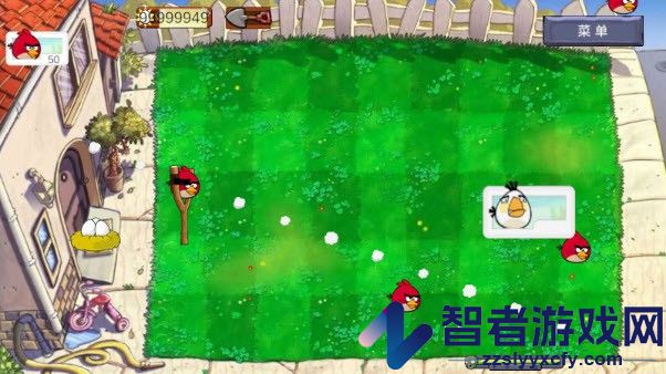 愤怒的小鸟大战僵尸游戏