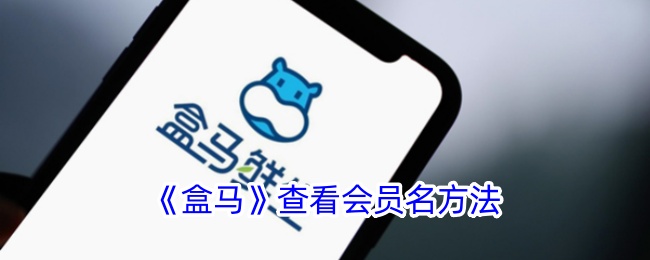 《盒马会员名查询方法_如何查看盒马会员名》