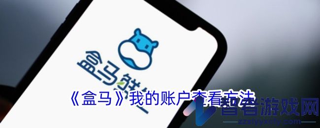 盒马我的账户查看方法