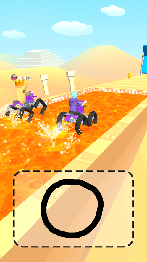 涂鸦骑士3d版(Scribble Rider)