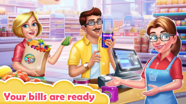 杂货店模拟器游戏(A Supermarket Match 3)