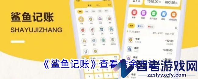 鲨鱼记账查看结余方法