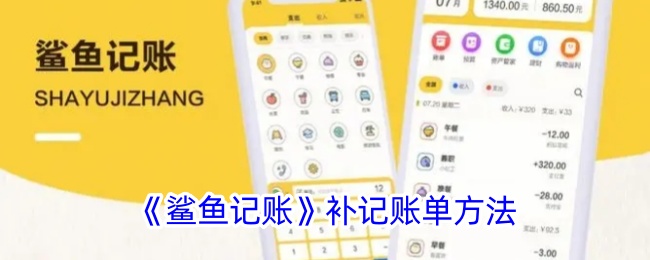 《鲨鱼记账补记账单攻略：如何补记之前的账目》