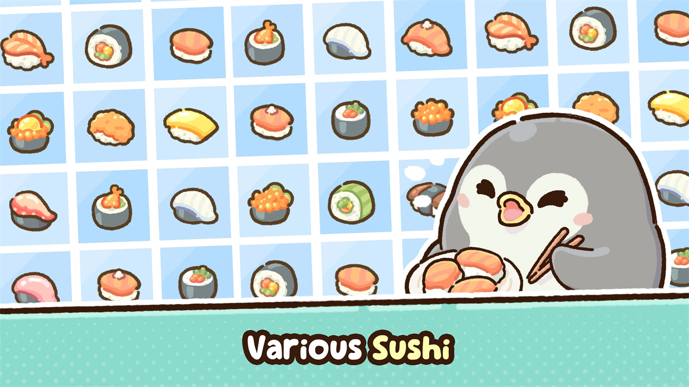 企鹅寿司酒吧最新版游戏(Penguin Sushi Bar)
