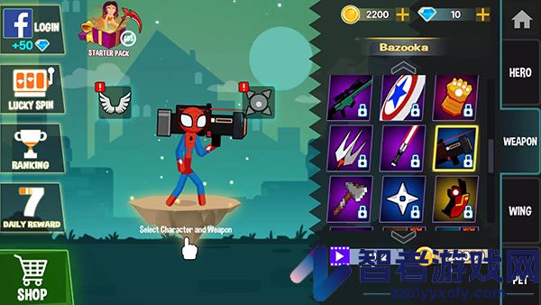 波比vs火柴人游戏(Stickman Fighting Supreme)