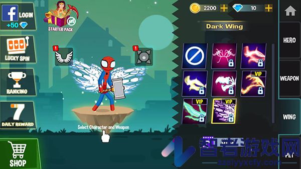 波比vs火柴人游戏(Stickman Fighting Supreme)