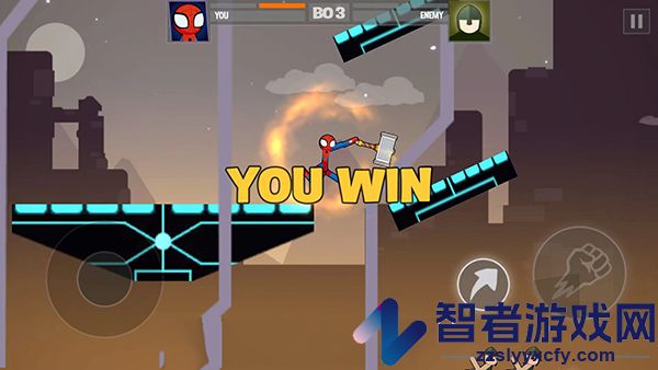 波比vs火柴人游戏(Stickman Fighting Supreme)