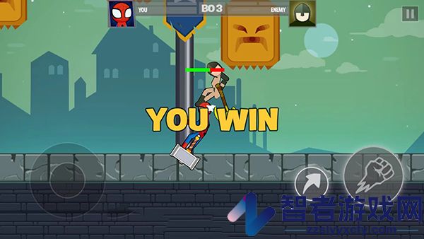 波比vs火柴人游戏(Stickman Fighting Supreme)