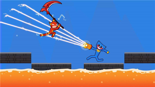 波比vs火柴人游戏(Stickman Fighting Supreme)