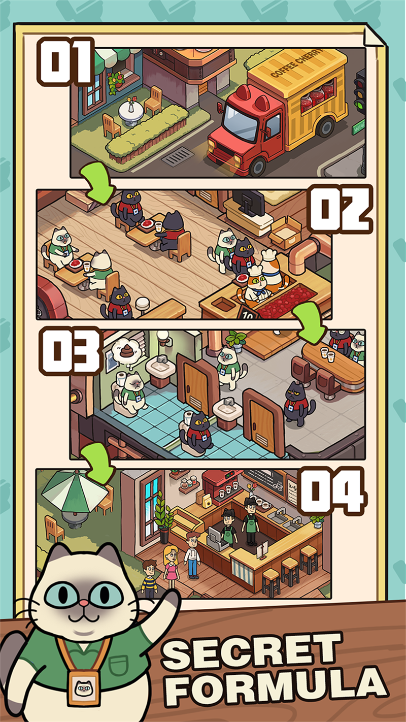 我的完美猫屎咖啡店中文版(My Purrfect Poo Cafe)
