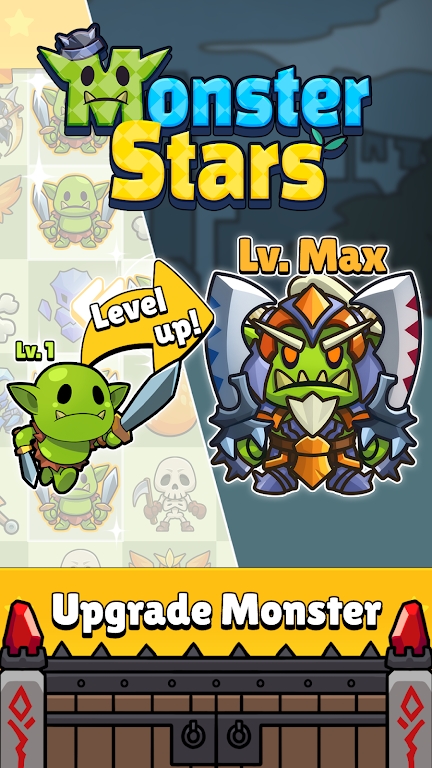 合并怪物城堡游戏(Monster Stars)