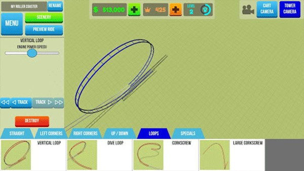 过山车之星(Roller Coaster Builder)