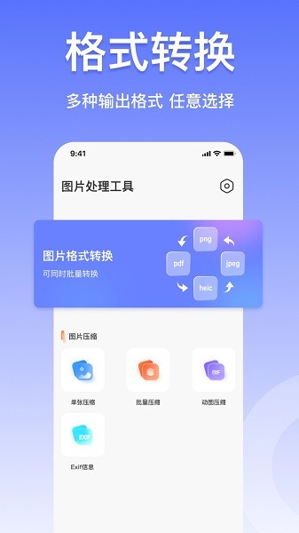 压缩图片工具(JPG格式转换器)