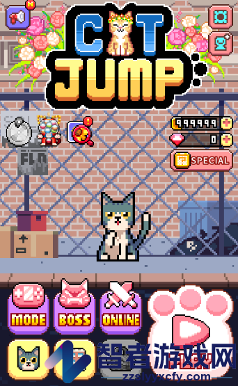 猫咪跳跃游戏(CatJump)