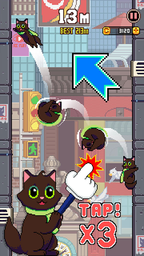 猫咪跳跃游戏(CatJump)