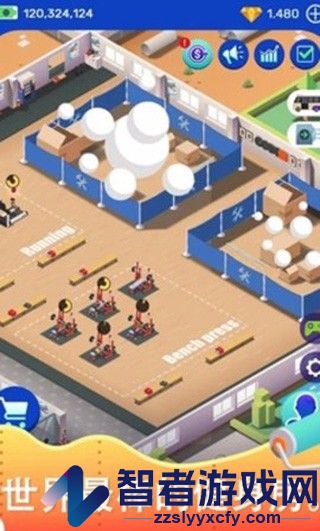 超懒健身房大亨游戏(Idle Fitness Gym Tycoon)