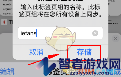 safari浏览器标签页组设置方法