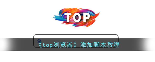《Top浏览器脚本添加教程：如何在Top浏览器中添加脚本》