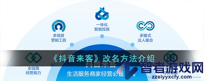 抖音来客改名方法介绍