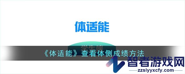 体适能查看体侧成绩方法