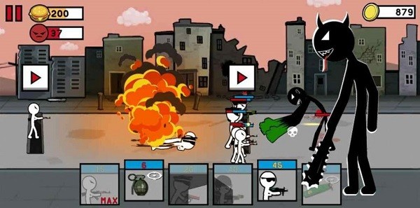 火柴人战役二战手机版(Stickman Army)