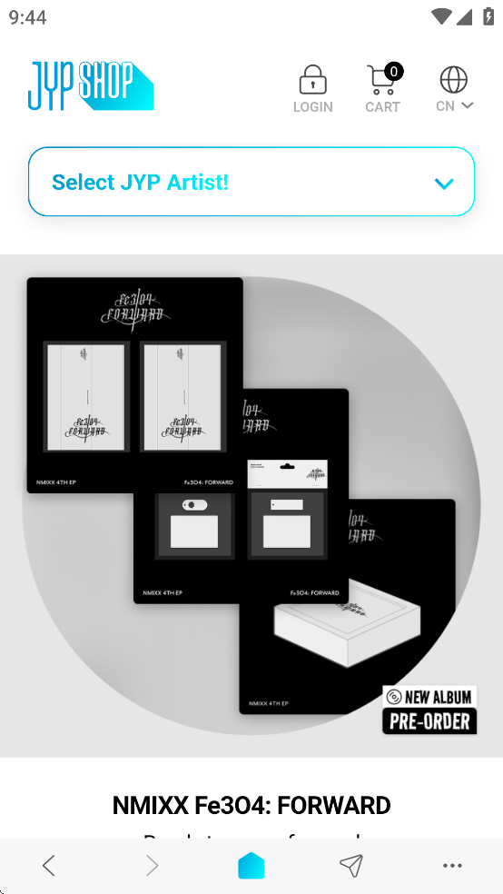 JYP SHOP app