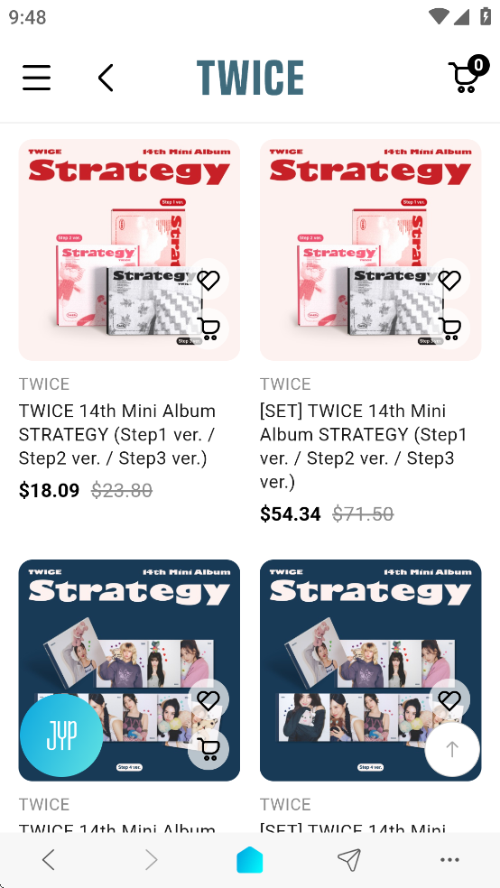 JYP SHOP app