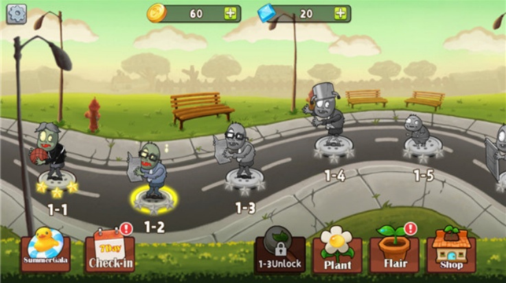 植物射击守卫战游戏