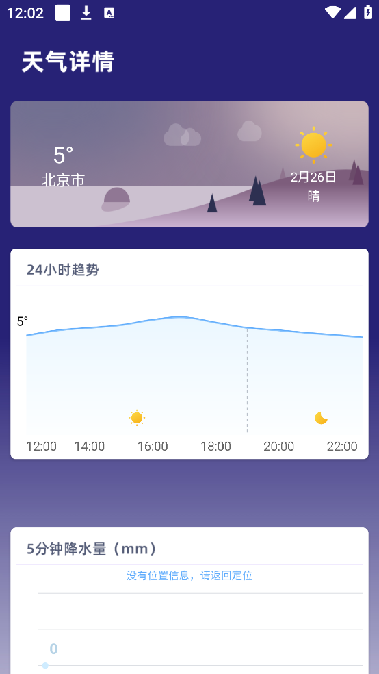 24小时天气预报免费版app